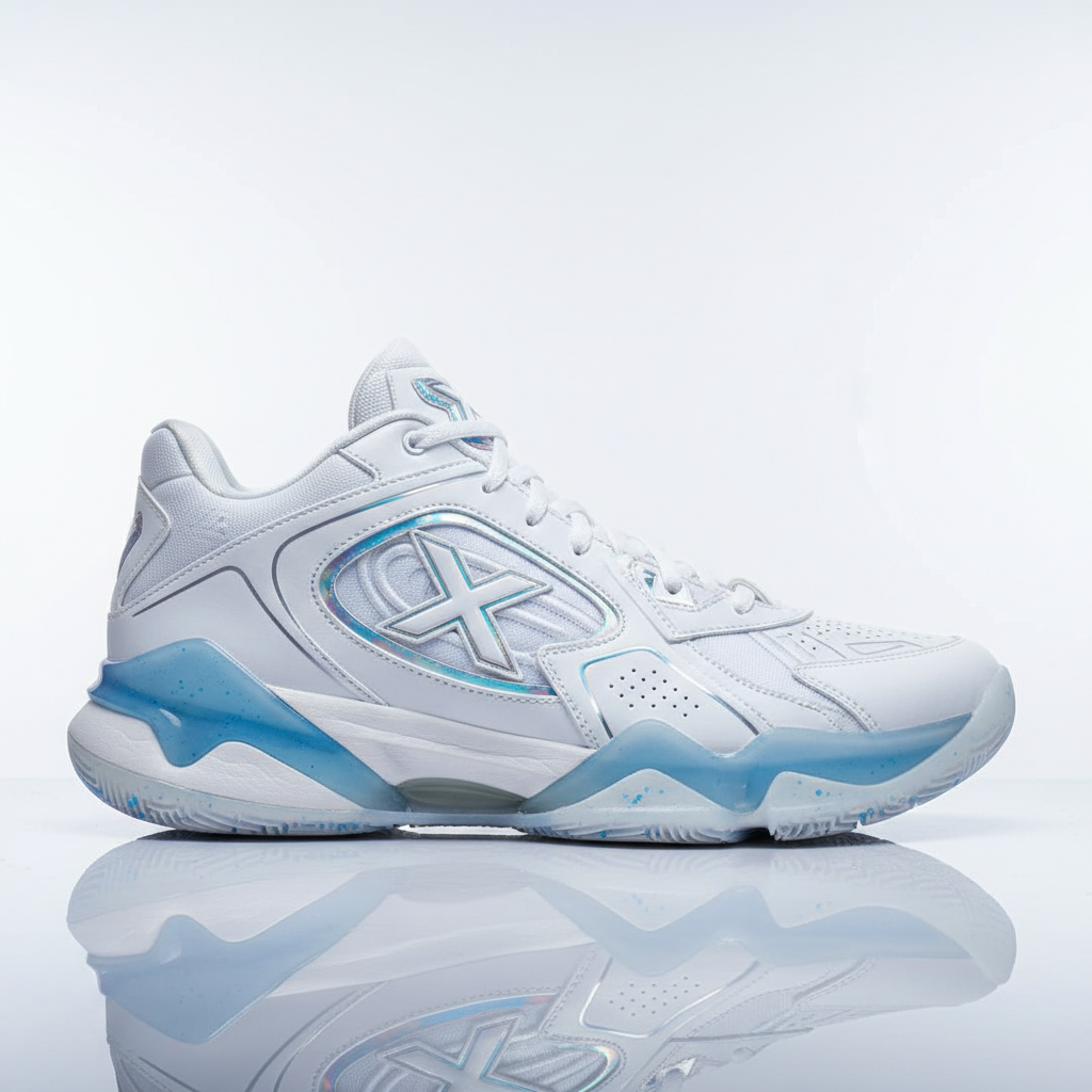 Apex Velocity X9 Pro Basketball Shoes - Cybernetic White