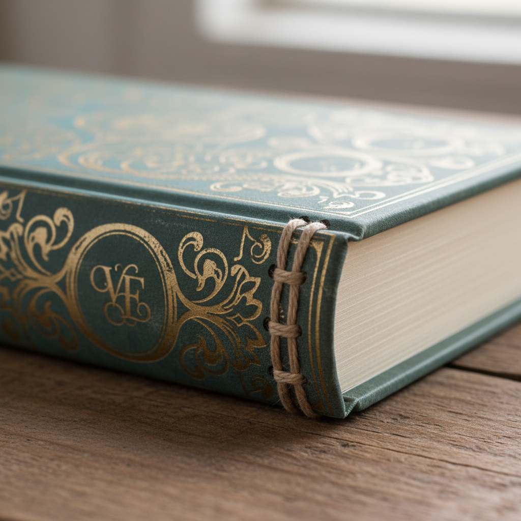 Vintage Elegance Hardcover Journal - overall-2