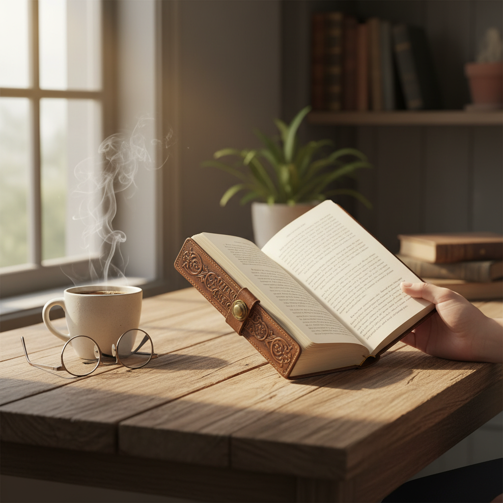 Vintage Elegance Hardcover Journal - overall-3