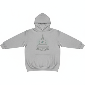 Zen Stupa Serenity Hoodie - overall-1